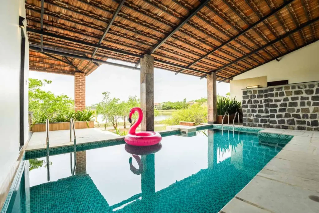 Luxury private pool villa