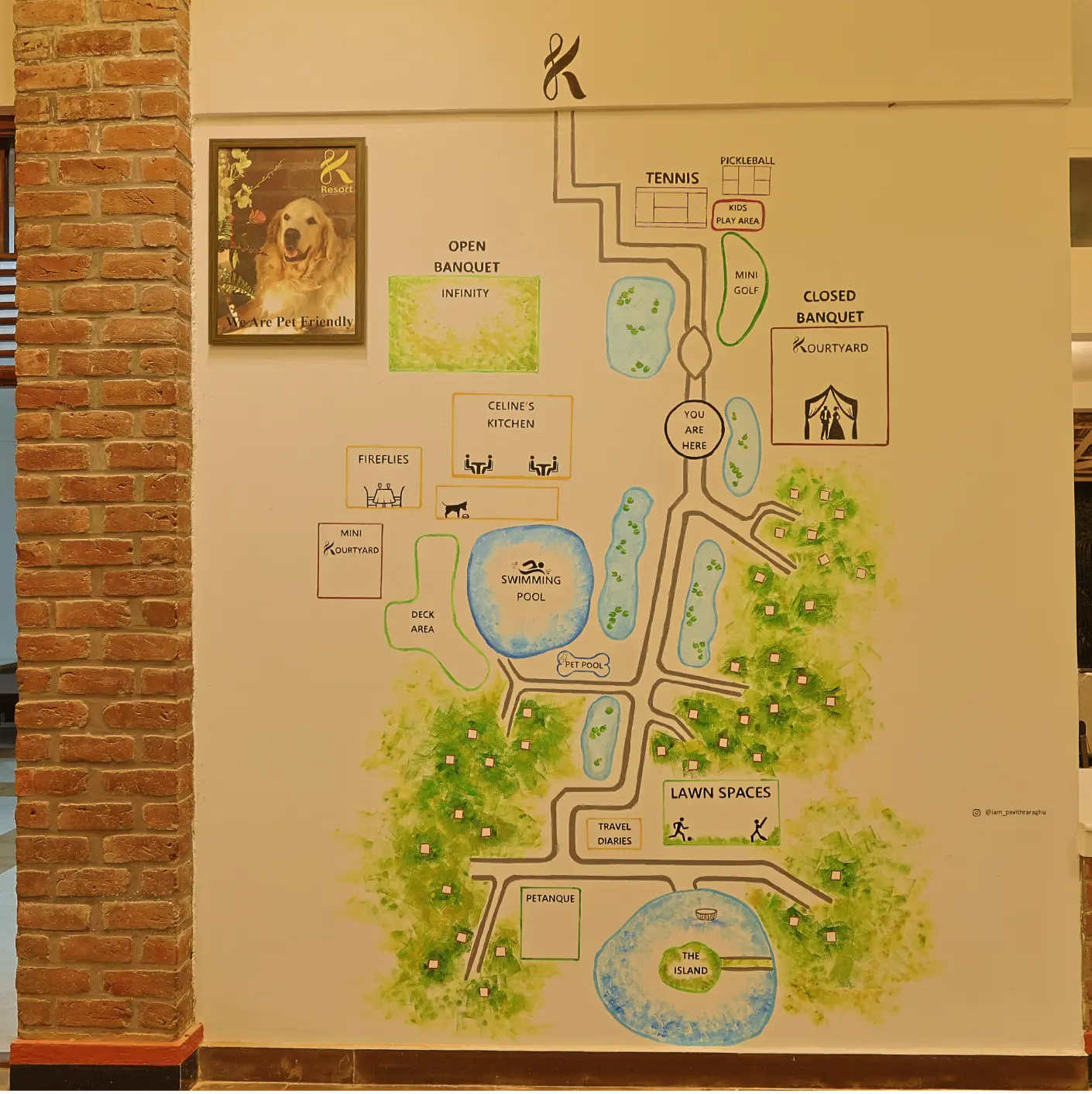Mini golf course, tennis, pickleball, cycling in pondicherry, activities & experiences at K Resort Pondicherry